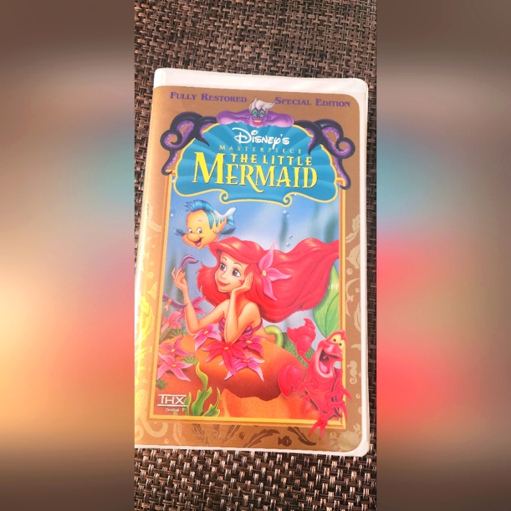 The Little Mermaid VHS Disney Collectable